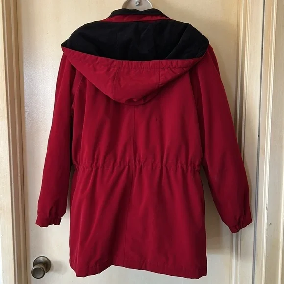 Nautica Red Heavyweight Jacket Size S - Picture 7 of 11